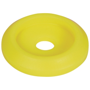 Body Bolt Washer Plastic Fluorescent Yellow 50pk ALL18853-50