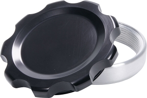 Filler Cap Black with Weld-In Steel Bung Large ALL36175
