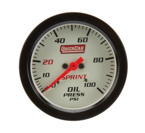 Sprint 2-5/8 In  Oil Pressure Gauge 611-6004