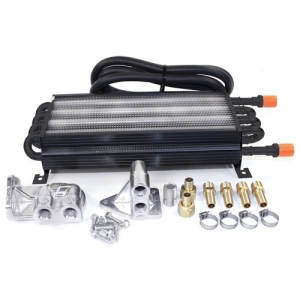 8 Pass Oil Cooler Kit, with Treaded Fittings