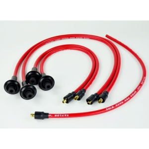 Taylor 409 Spark Plug Wires, 10.4mm, Red, Fits Type 1 VW