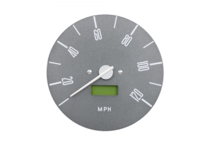 120mm Speedometer 10-120 MPH Gray Dial Type 2