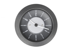 86mm Time Clock for Type 2, Grey Dial Silver Center