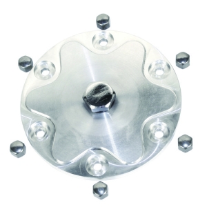 Billet Aluminum Oil Sump Drain Plate, with Plug