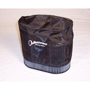 Outerwear Pre-Filter, 5.5 X 9 Oval, 6 Tall, Black