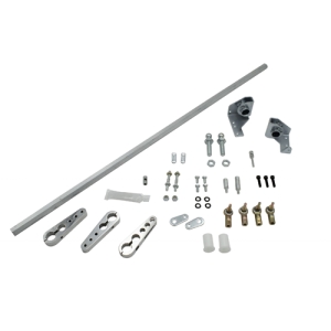 Dual Carb Linkage Kit, for 34EPC & ICT Carbs, Hex Bar 27.25