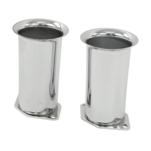 Velocity Stacks, for Idf Weber & HPMX Carbs, Pair 4 Inch