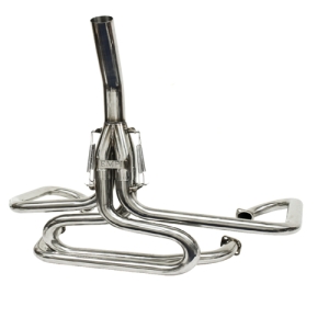 Bobcat Exhaust, 1-1/2 with Straight Stinger, Stainless