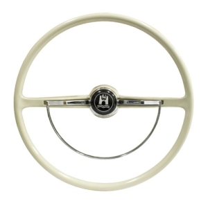 Steering Wheel, for Beetle 62-71, Ghia 62-71, Silver