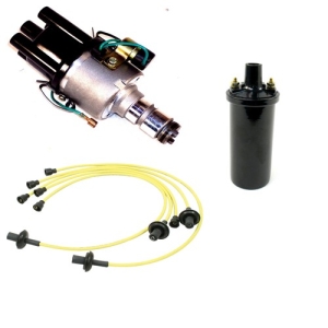 Ripper Jr. Ignition Kit, with Point Style Distributor Yellow