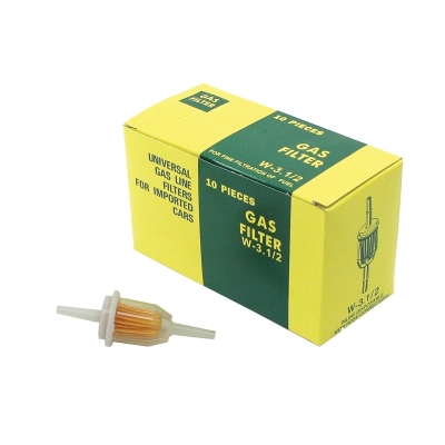 Fuel Filter, Inline for 1/4 And 5/16 Line, 10 Pack
