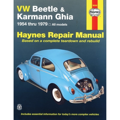 Haynes Repair Manual, for Beetle & Ghia 54-79